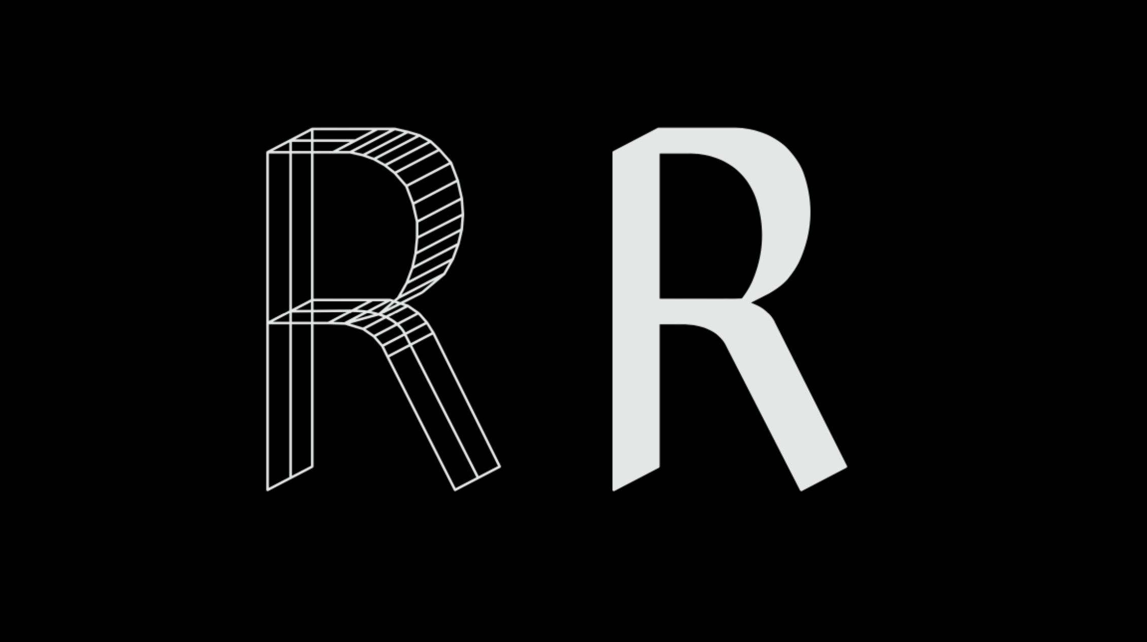 ‘ELF, conceptualised by […] Wiseman, a system generating letterforms by building trapezium shapes along a path of strokes’ quoted from: Ferdinand Ulrich, ‘Ikarus between the Worlds’, <em>Footnotes</em>, issue D, 2022
