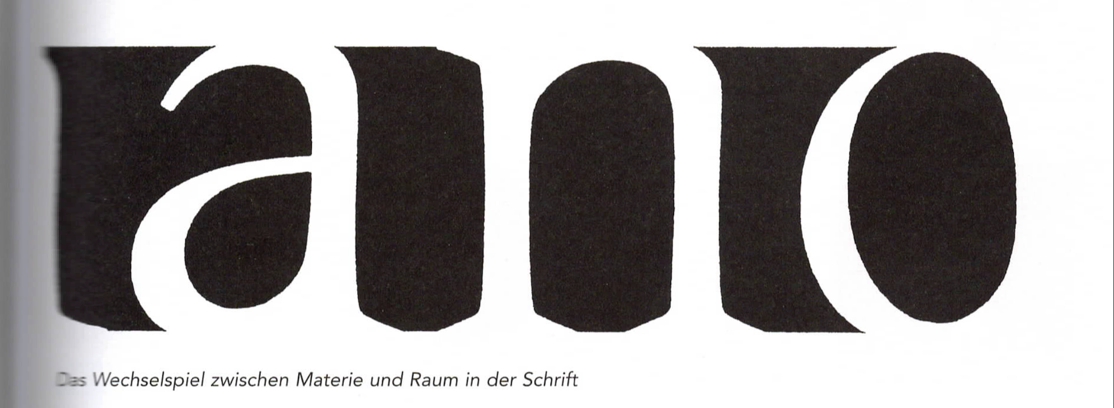 Two illustrations from: Adrian Frutiger, <em>Buch der Schriften: Anleitung für Schriftenentwerfer</em>, Marix Verlag, Wiesbaden, 2005