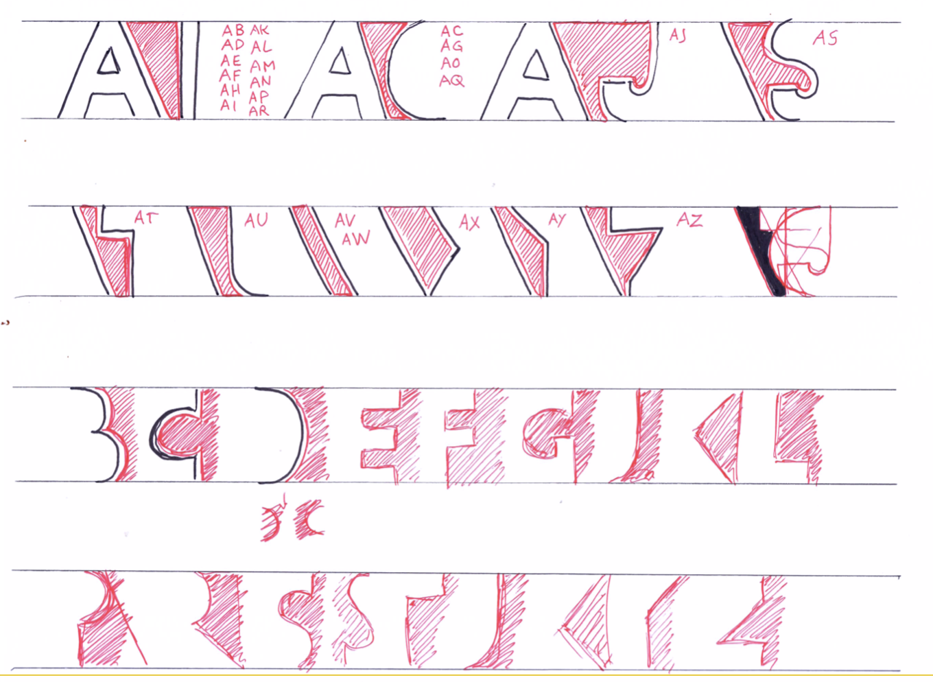 Left/right (de)-composition of counterforms